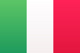 Flagge von Italien