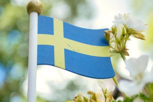 Schwedische Flagge