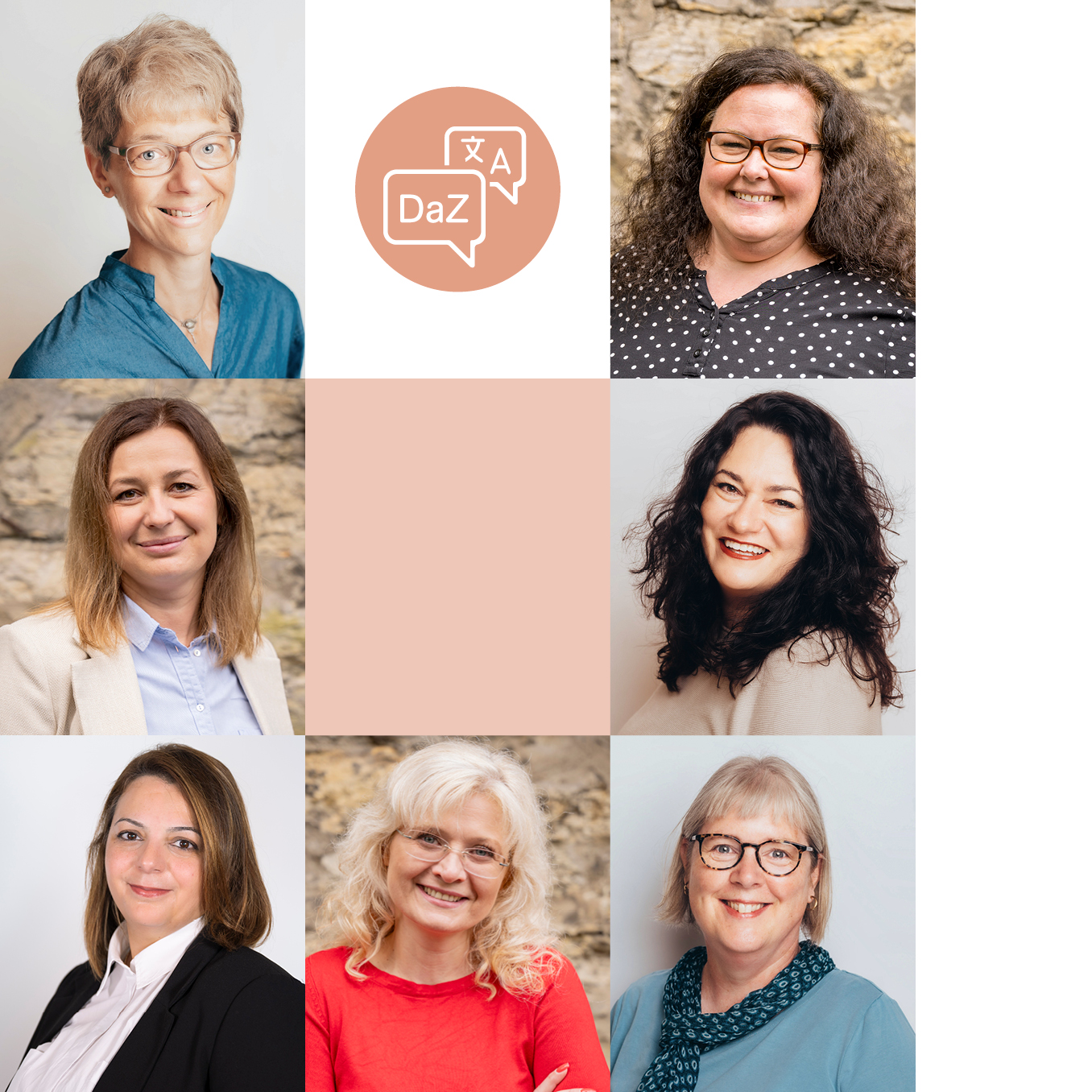 Teamfoto Ansprechpersonen Deutsch als Zweitsprache